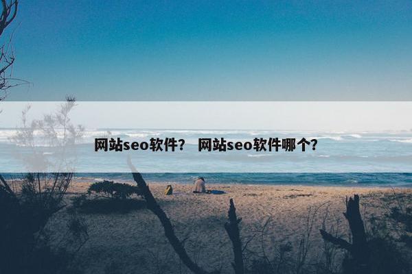 网站seo软件？ 网站seo软件哪个？