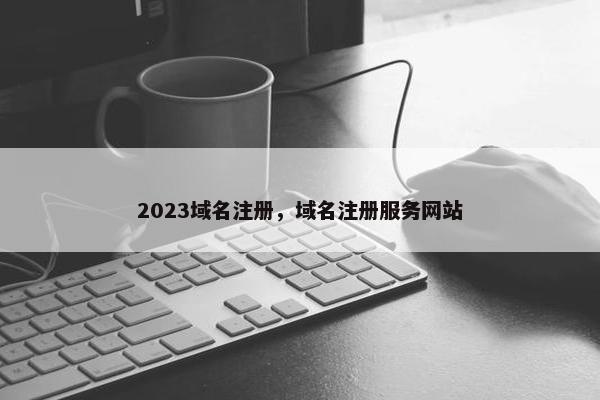 2023域名注册，域名注册服务网站