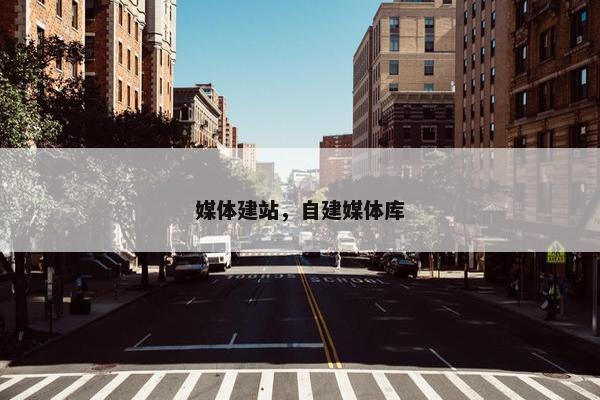 媒体建站，自建媒体库