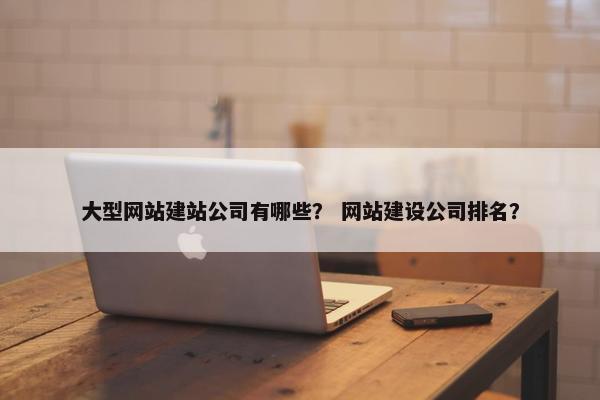 大型网站建站公司有哪些？ 网站建设公司排名？