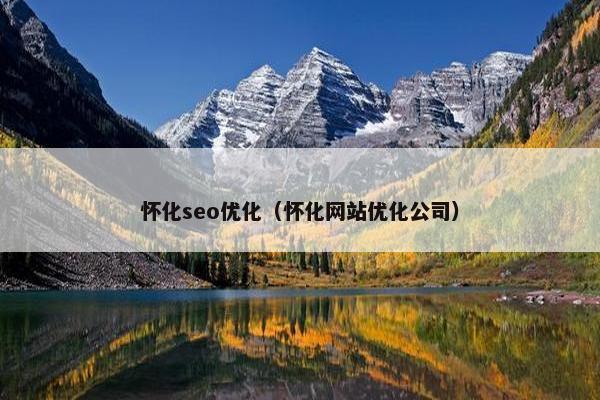 怀化seo优化（怀化网站优化公司）