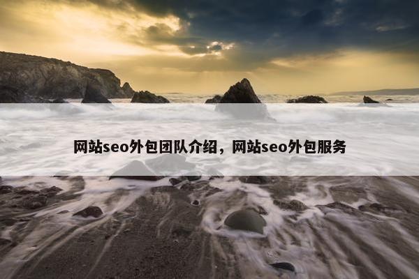 网站seo外包团队介绍，网站seo外包服务