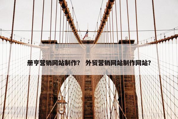 册亨营销网站制作？ 外贸营销网站制作网站？
