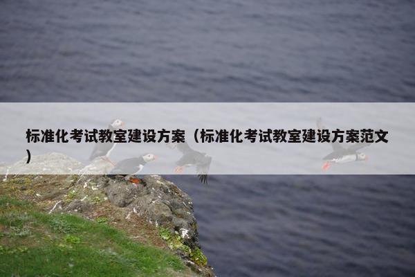 标准化考试教室建设方案（标准化考试教室建设方案范文）