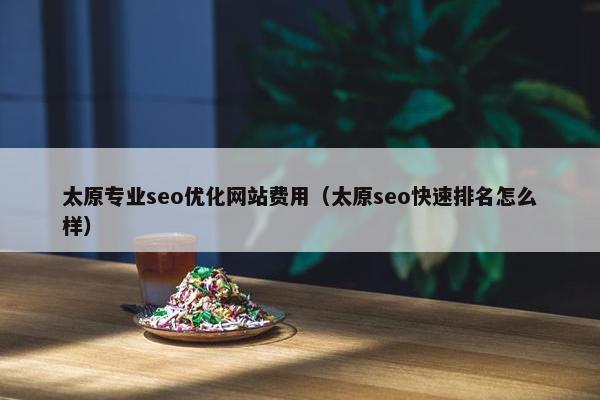 太原专业seo优化网站费用（太原seo快速排名怎么样）