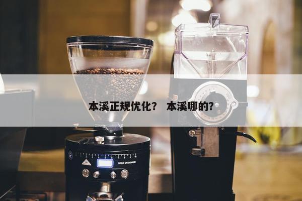 本溪正规优化？ 本溪哪的？