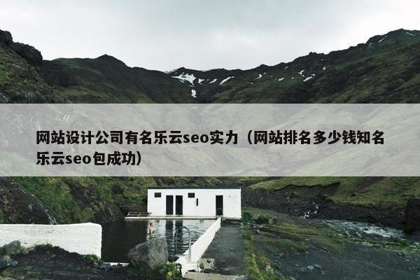 网站设计公司有名乐云seo实力（网站排名多少钱知名乐云seo包成功）