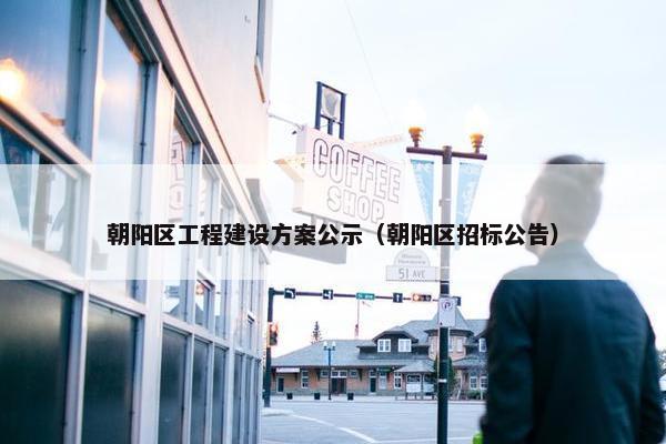 朝阳区工程建设方案公示（朝阳区招标公告）