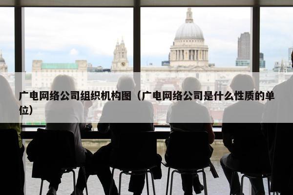 广电网络公司组织机构图（广电网络公司是什么性质的单位）