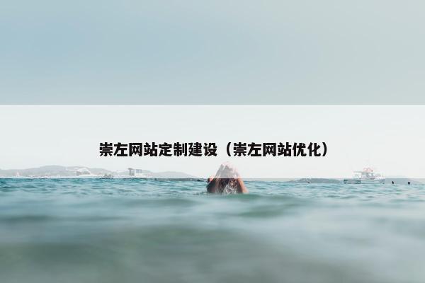 崇左网站定制建设（崇左网站优化）