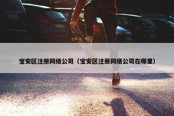宝安区注册网络公司（宝安区注册网络公司在哪里）
