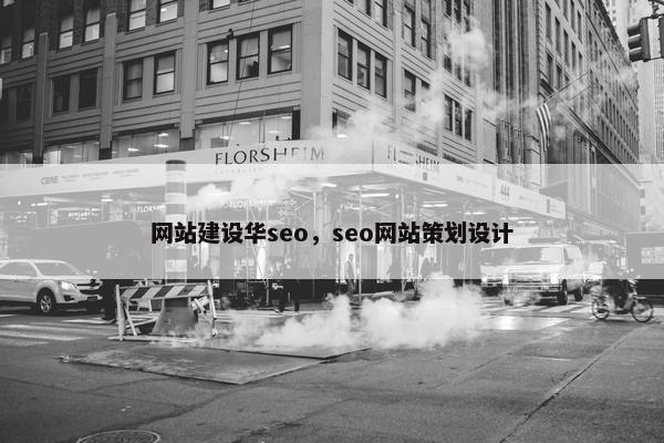 网站建设华seo，seo网站策划设计