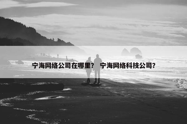 宁海网络公司在哪里？ 宁海网络科技公司？