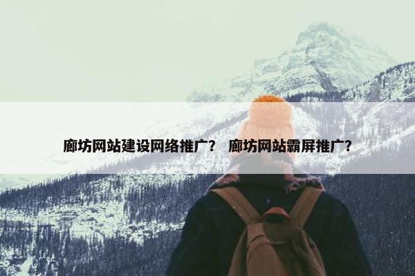 廊坊网站建设网络推广？ 廊坊网站霸屏推广？