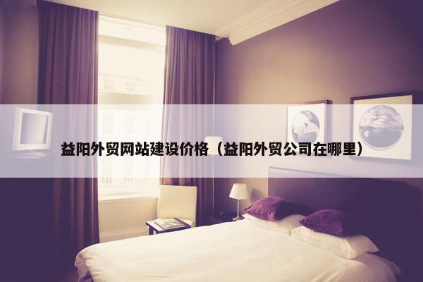 益阳外贸网站建设价格（益阳外贸公司在哪里）