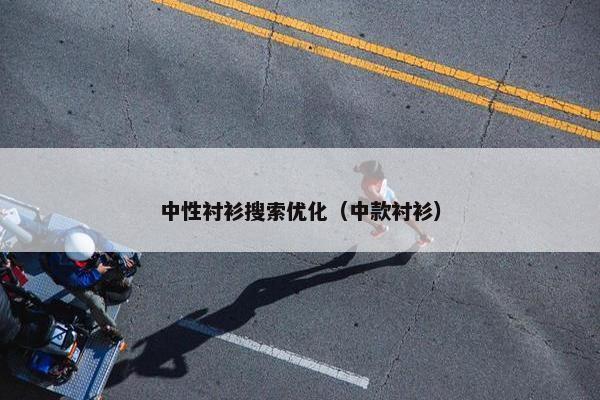 中性衬衫搜索优化（中款衬衫）